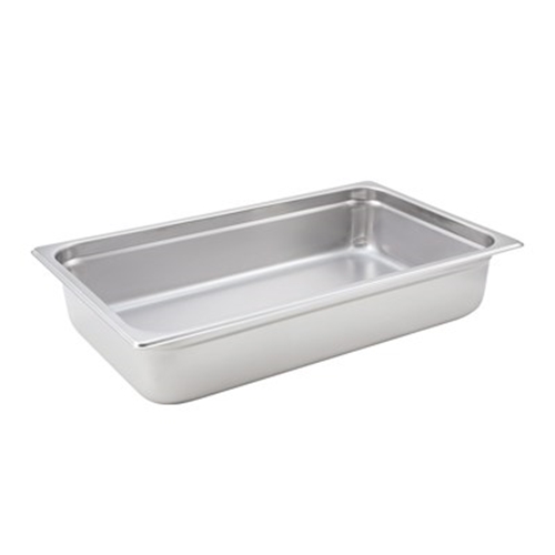 Winco SPJH-104 Full Size Heavy Duty Food Pan 4" Deep