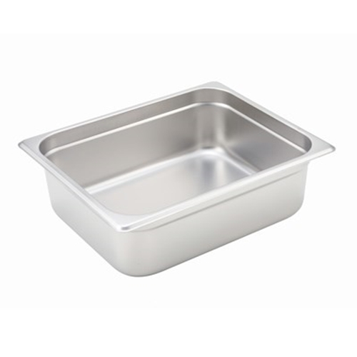 Winco SPJH-204 Half Size Heavy Duty Food Pan 4" Deep