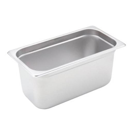 Winco SPJH-306 Third Size Heavy Duty Food Pan 6" Deep