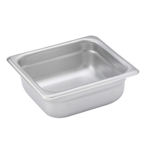 Winco SPJH-602 Sixth Size Heavy Duty Food Pan 2-1/2" Deep