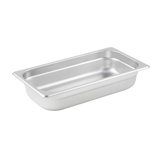 Winco SPJL-302 Third Size Anti-Jam Food Pan 2-1/2" Deep
