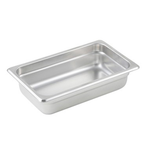 Winco SPJL-402 Quarter Size Anti-Jam Food Pan 2-1/2" Deep
