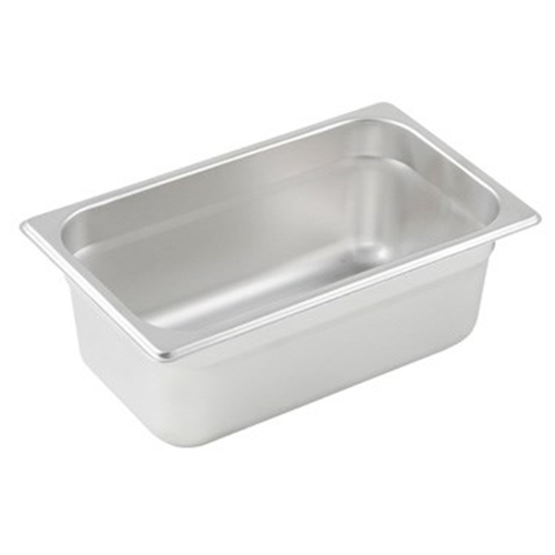 Winco SPJL-404 Quarter Size Anti-Jam Food Pan 4" Deep