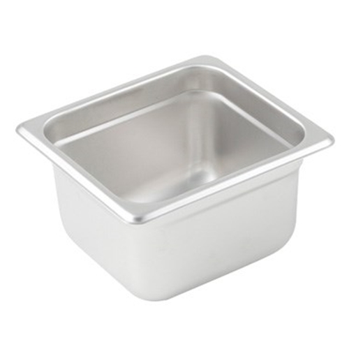 Winco SPJL-604 Sixth Size Anti-Jam Food Pan 4" Deep