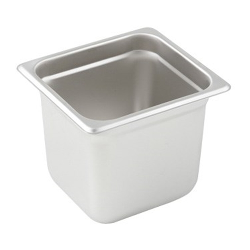 Winco SPJL-606 Sixth Size Anti-Jam Food Pan 6" Deep