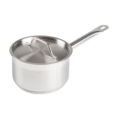 Winco SSSP-2 Stainless Steel Sauce Pan, 2 Quart