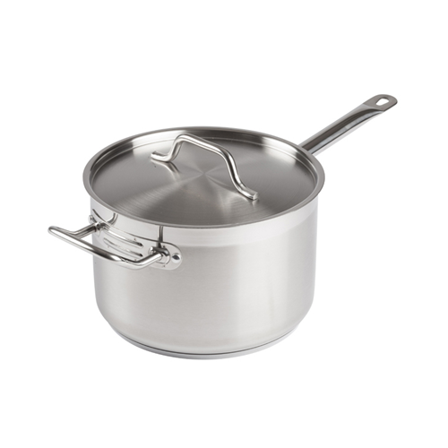Winco SSSP-7 Stainless Steel Sauce Pan, 7-1/2 Quart