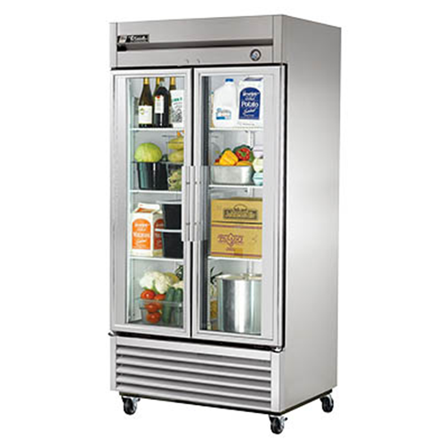 True T-35G-HC~FGD01 Glass Door Reach-In Refrigerator