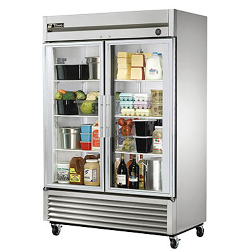 True T-49G-HC~FGD01 Glass Door Reach-In Refrigerator