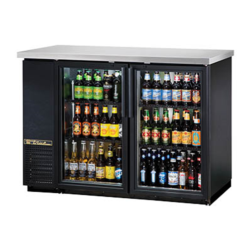 True TBB-24-48G-HC-LD Shallow Depth Back Bar Cooler