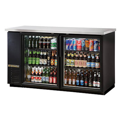 True TBB-24-60G-HC-LD Shallow Depth Back Bar Cooler