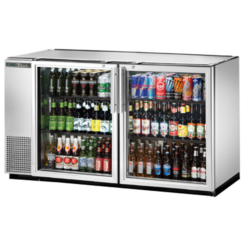 True TBB-24GAL-60G-S-HC-LD Shallow Depth Stainless Steel Back Bar Cooler