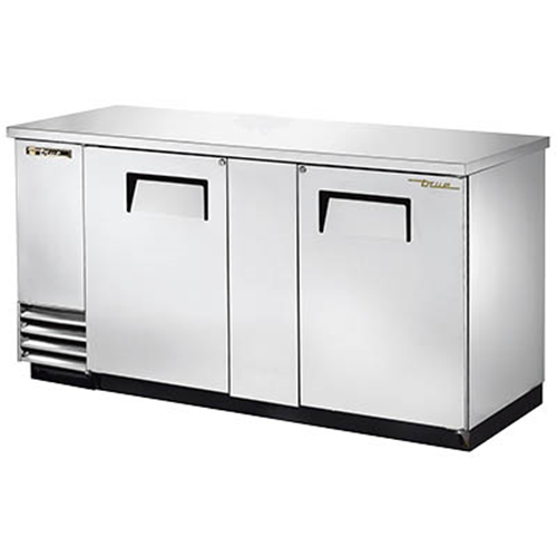 True TBB-3-S-HC Stainless Steel Back Bar Cooler