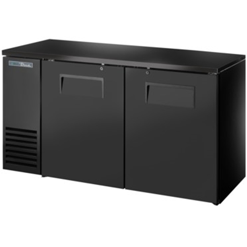 True TBB24-60-2S-Z1-BST-B-1 Shallow Depth Back Bar Cooler