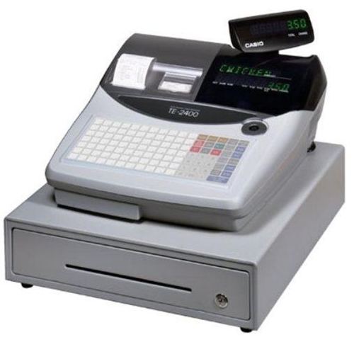 Casio TE-2400 Electronic Cash Register