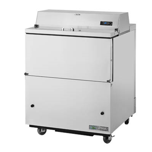 True TMC-34-S-HC Milk Cooler w/ Stainless Steel Exterior