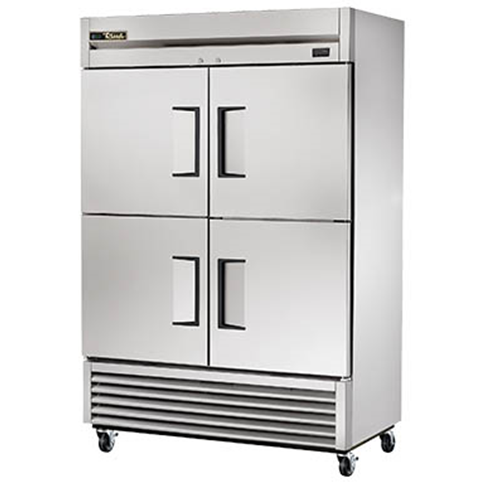 True TS-49F-4-HC  Half Door Stainless Steel Reach-In Freezer