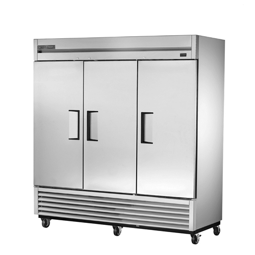 True TS-72-HC 78-1/8"L Stainless Steel Reach-In Refrigerator