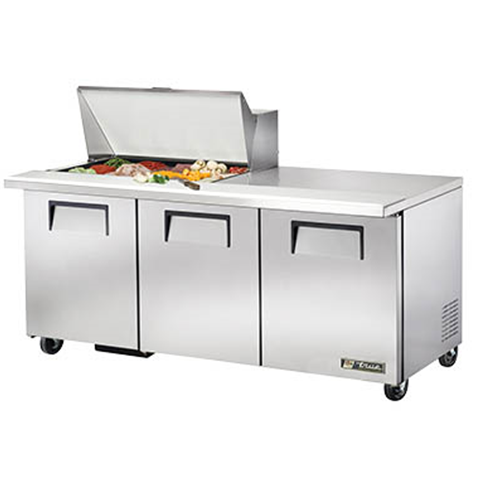 True TSSU-72-15M-B-HC  Mega Top Sandwich/Salad 