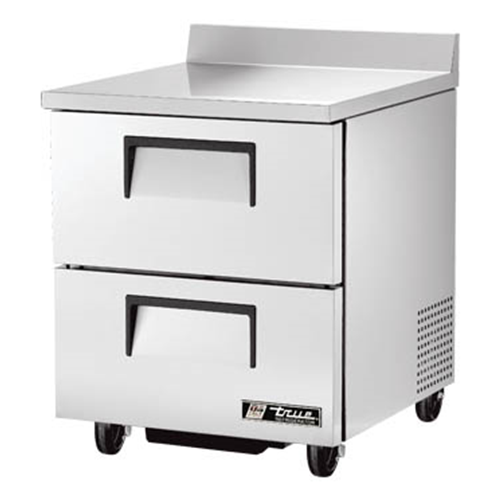 True TWT-27D-2-HC Worktop Refrigerator w/ 2 Drawers