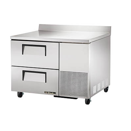True TWT-44D-2-HC Deep Worktop Refrigerator w/ 2 Drawers