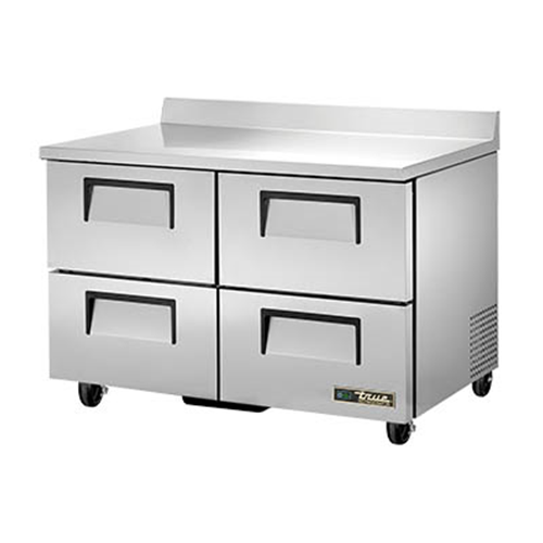 True TWT-48D-4-HC Worktop Refrigerator w/ 4 Drawers