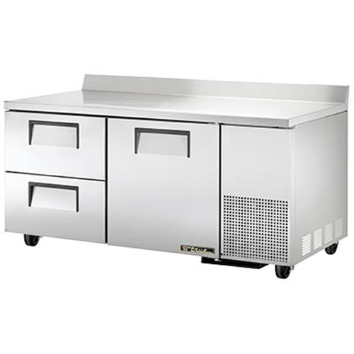 True TWT-67D-2-HC Deep Worktop Refrigerator w/ 2 Drawers