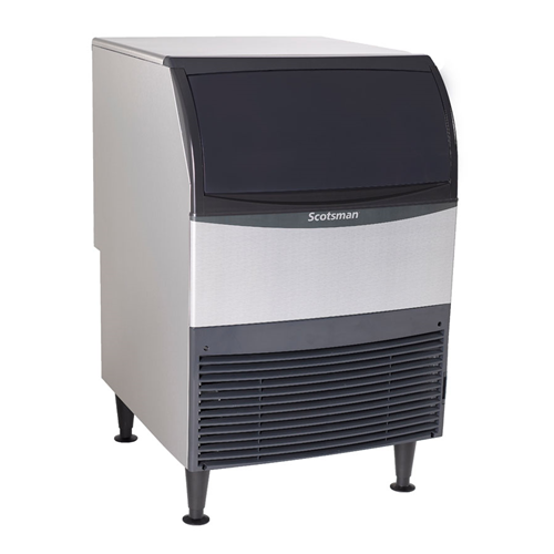 Scotsman UC2724SA-1 undercounter ice maker up to 282-lb. stores 80-lb. small cube size,  24"w, 115v. 