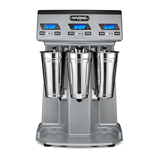 Waring WDM360TX Drink Mixer, counter top, triple spindle, 120V