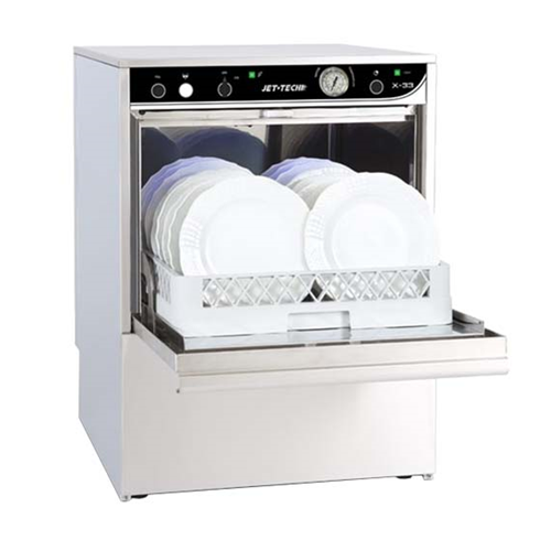 Jet Tech X-33 Dishwasher, Undercounter,Low Temperature,Automatic Detergent